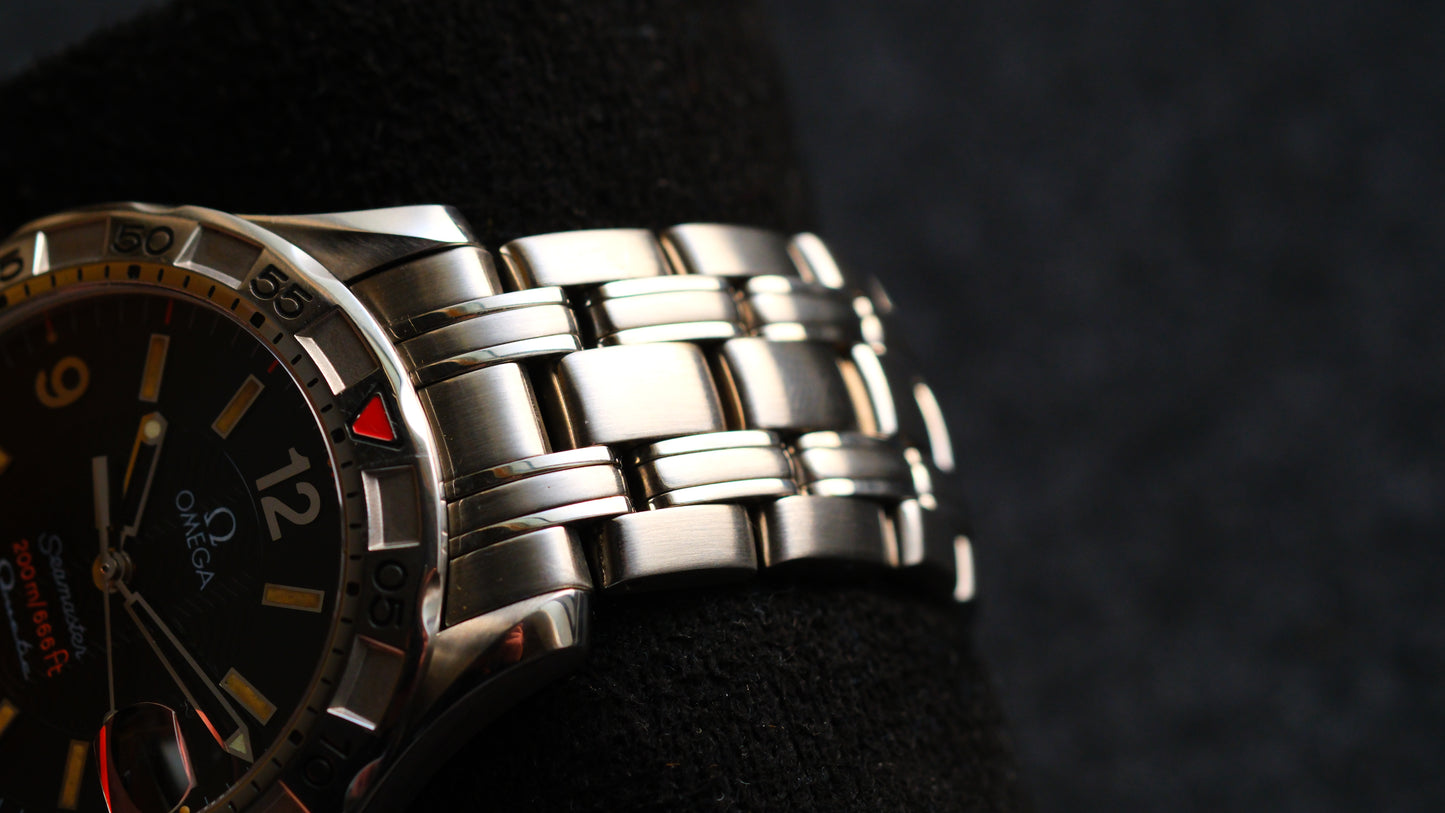 Omega Autoquart Seamaster 200m/666ft 2514.50 Omegamatic Limited Edition #0287 1997 | International Warranty| Excellent Condition