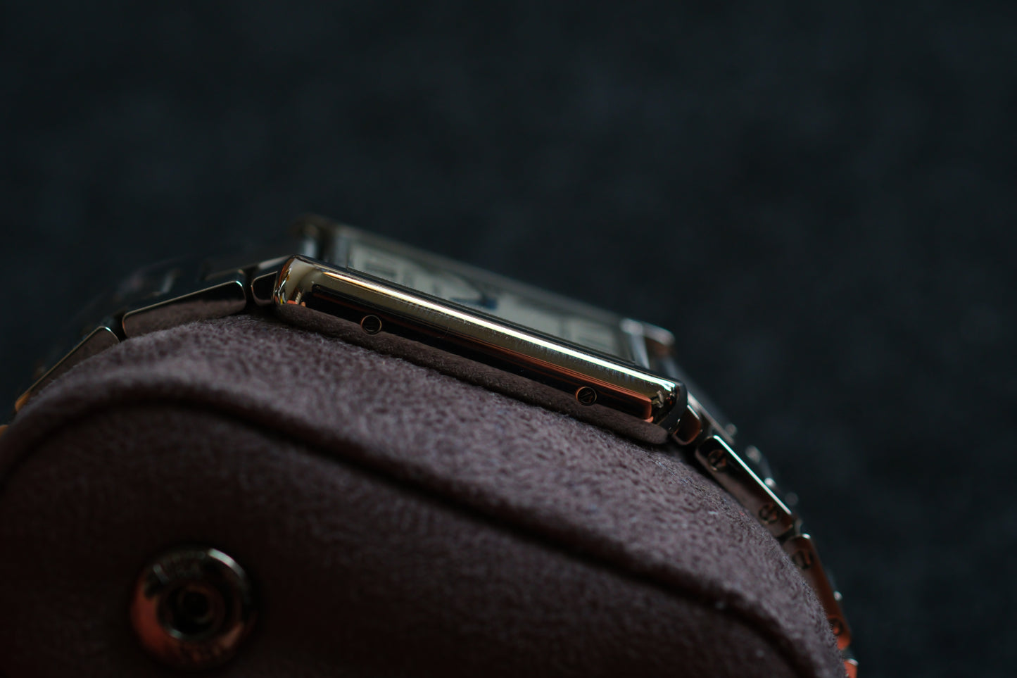 Cartier tank Solo LM WSTA0028 Full box Paper Excellent Condition Double Strap SS Strap + Leather Strap