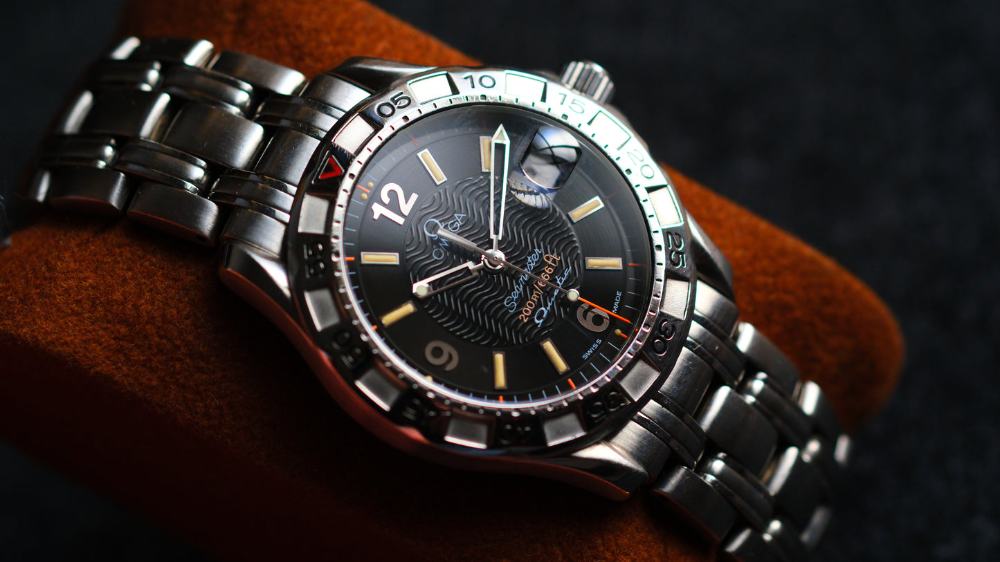 Omega Autoquart Seamaster 200m/666ft 2514.50 Omegamatic Limited Edition #1434/ 1997