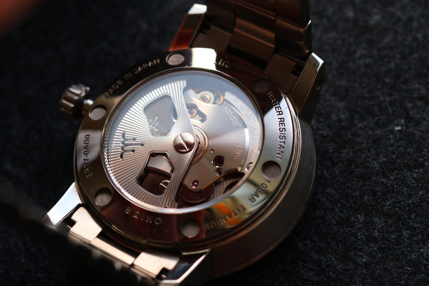 Credor Node GCLL995 5R77-0AB0 Spring Drive Moonphase White Dial