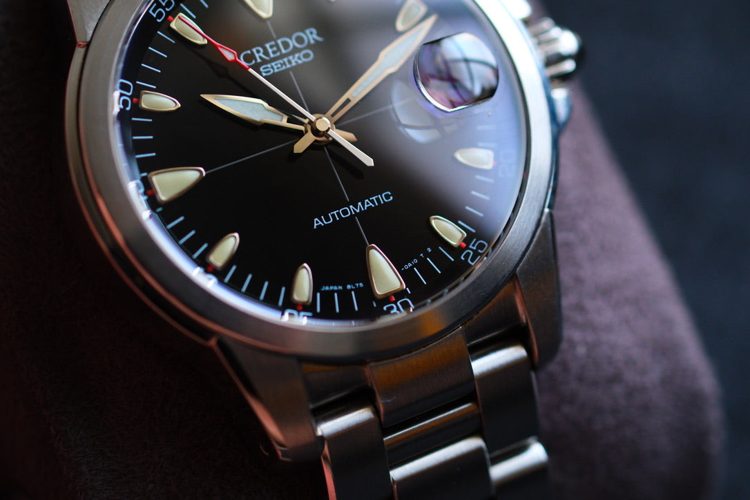 Credor GCBR997 8L75-0A10 Phoenix Black Dial Good Condition