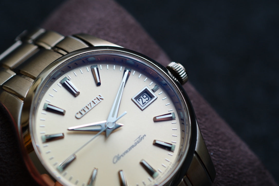 Citizen Chronomaster The Citizen A660-T006884 HAQ Champange Dial Full Box Paper Excellent Condition Serviced