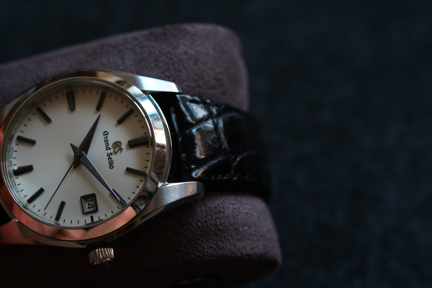 Grand Seiko SBGX295 9F62-0AB0 Discontinued JDM Dark Gray Markers and Hands Good Condition