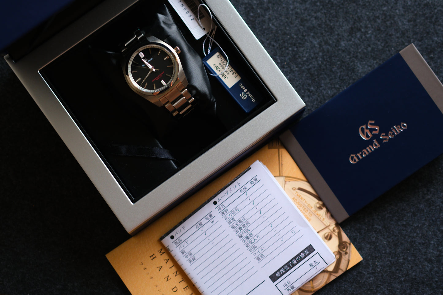 Grand Seiko SBGX293 9F61-0AD0 Sport Watch High Magnetic Resistant Full Box Paper Good Condition