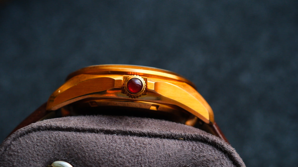 Seiko Bright SDGC030 6R21-00Y0 Limited 390/500 GP Red Dial and Ruby