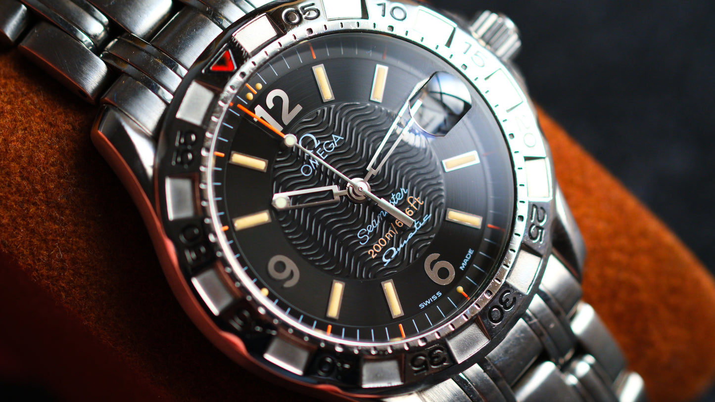 Omega Autoquart Seamaster 200m/666ft 2514.50 Omegamatic Limited Edition #1434/ 1997