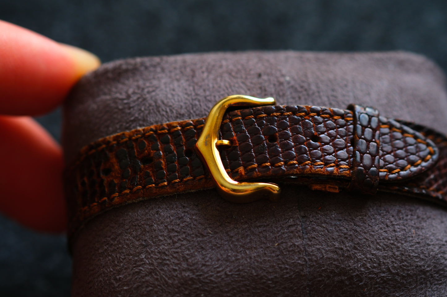 Cartier 1980s Must de Cartier Vendome Brown Dial Men
