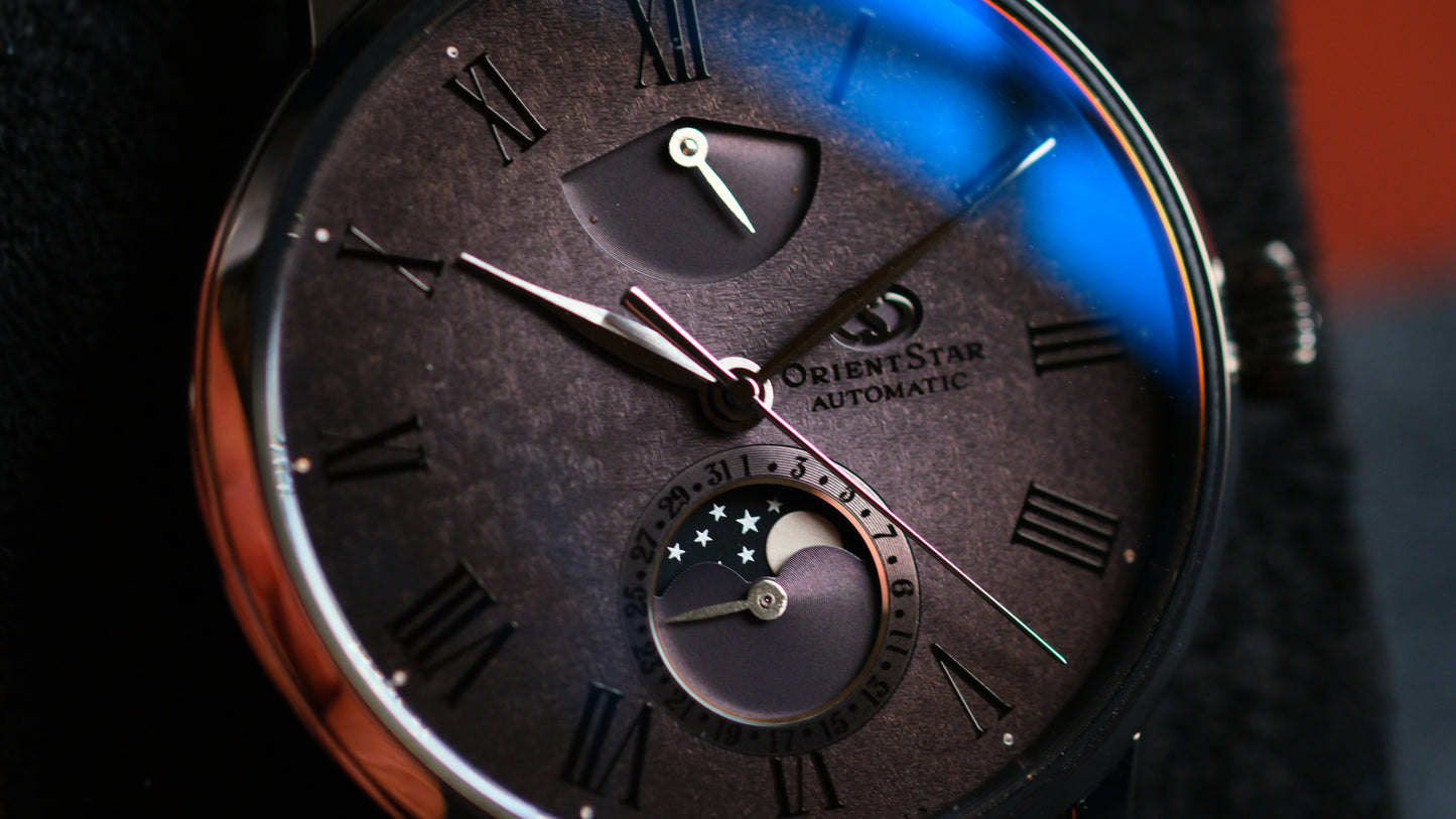 Orient Star  M45 F7 RK-AY0122N Moonphase  Black Dial Limited 60