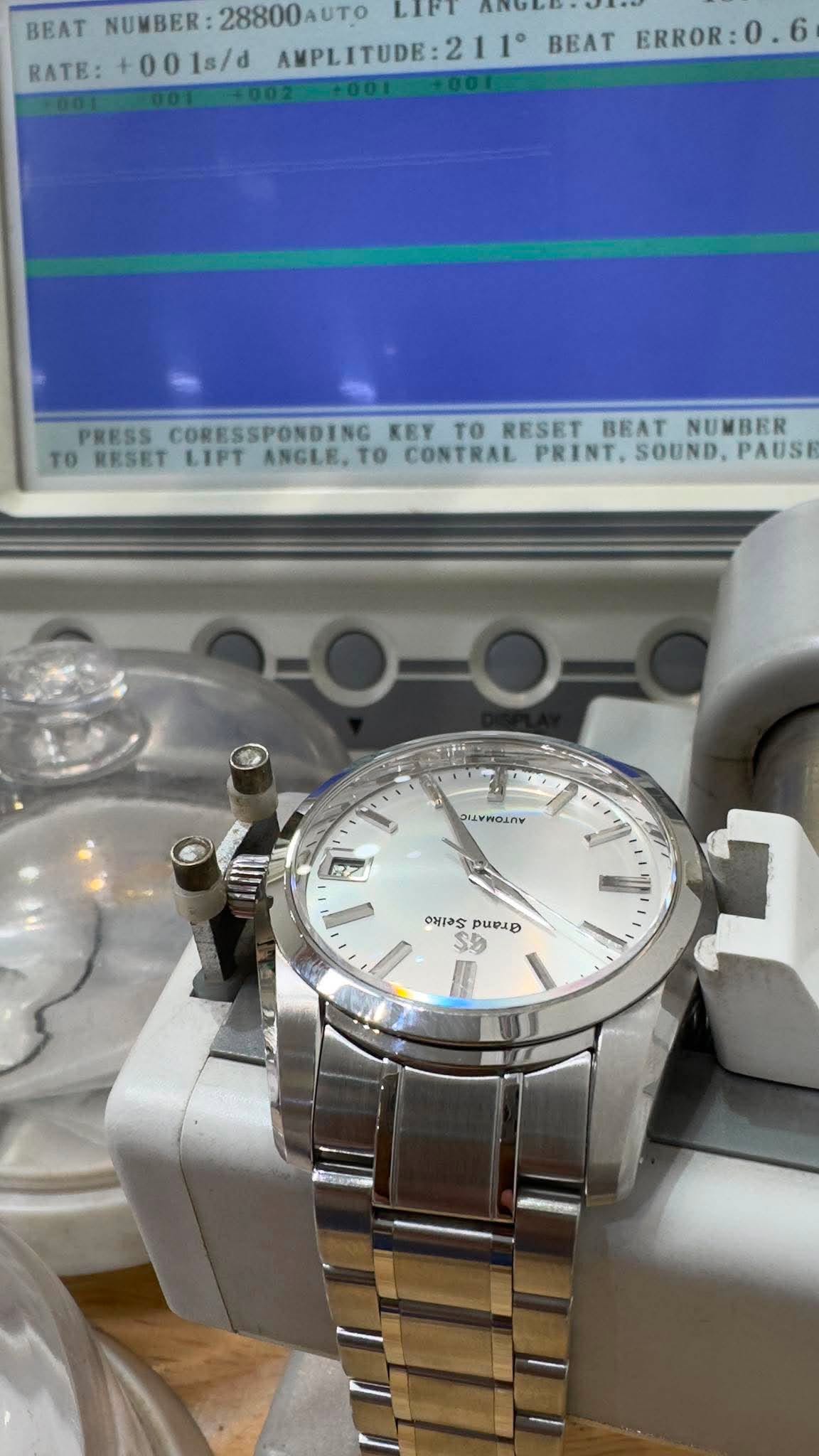Grand Seiko SBGR251 Mechanical 9S65-00B0 Automatic Full Box Paper GS Logo Serviced Excellent Condition