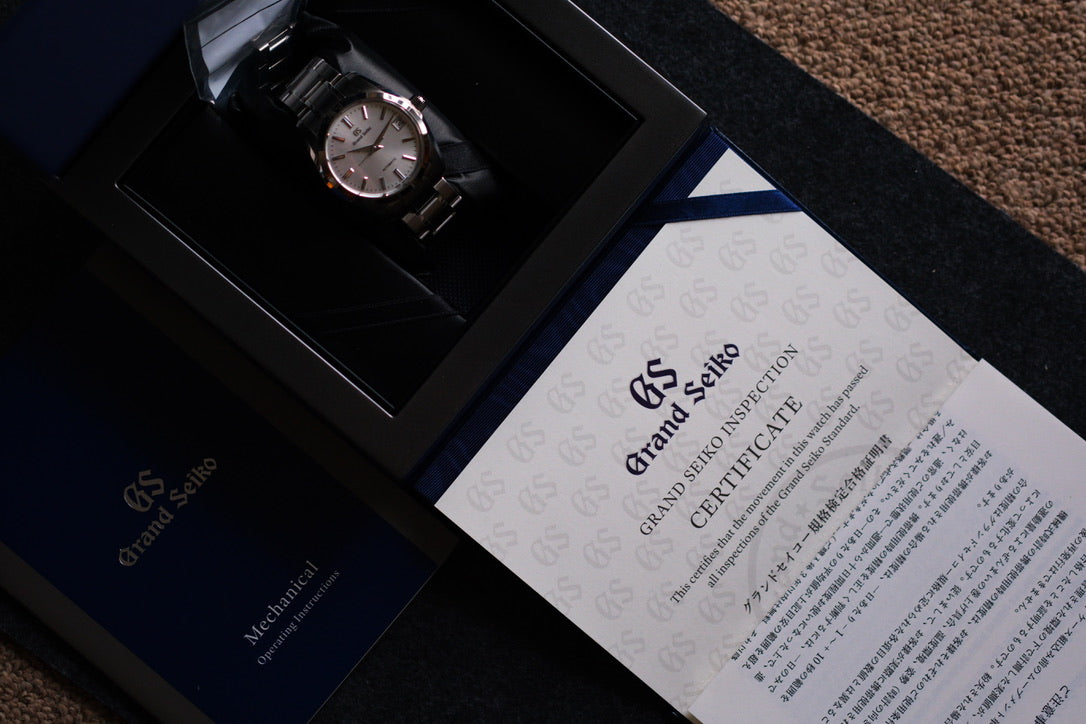 Grand Seiko SBGR251 Mechanical 9S65-00B0 Automatic Full Box Paper GS Logo Serviced Excellent Condition