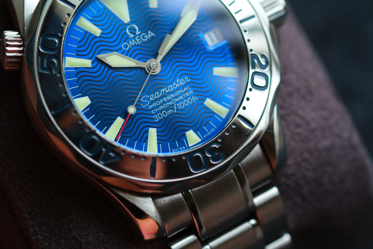 OMEGA Seamaster Professional Mid-Size 36mm  Ref. 2253.80 Electric Blue Dial Excellent Condition Serviced