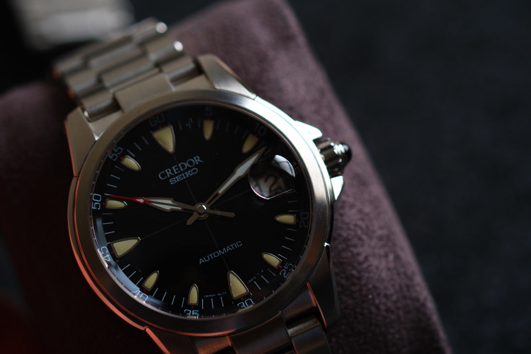 Credor GCBR997 8L75-0A10 Phoenix Black Dial Excellent Condition Manual User Full Serviced