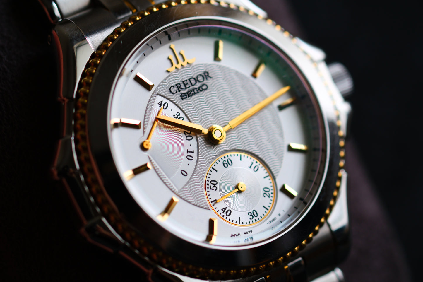 Credor Pacifique GCAY990 4S79-0A20 Demi 18KYG two tone Good Condition