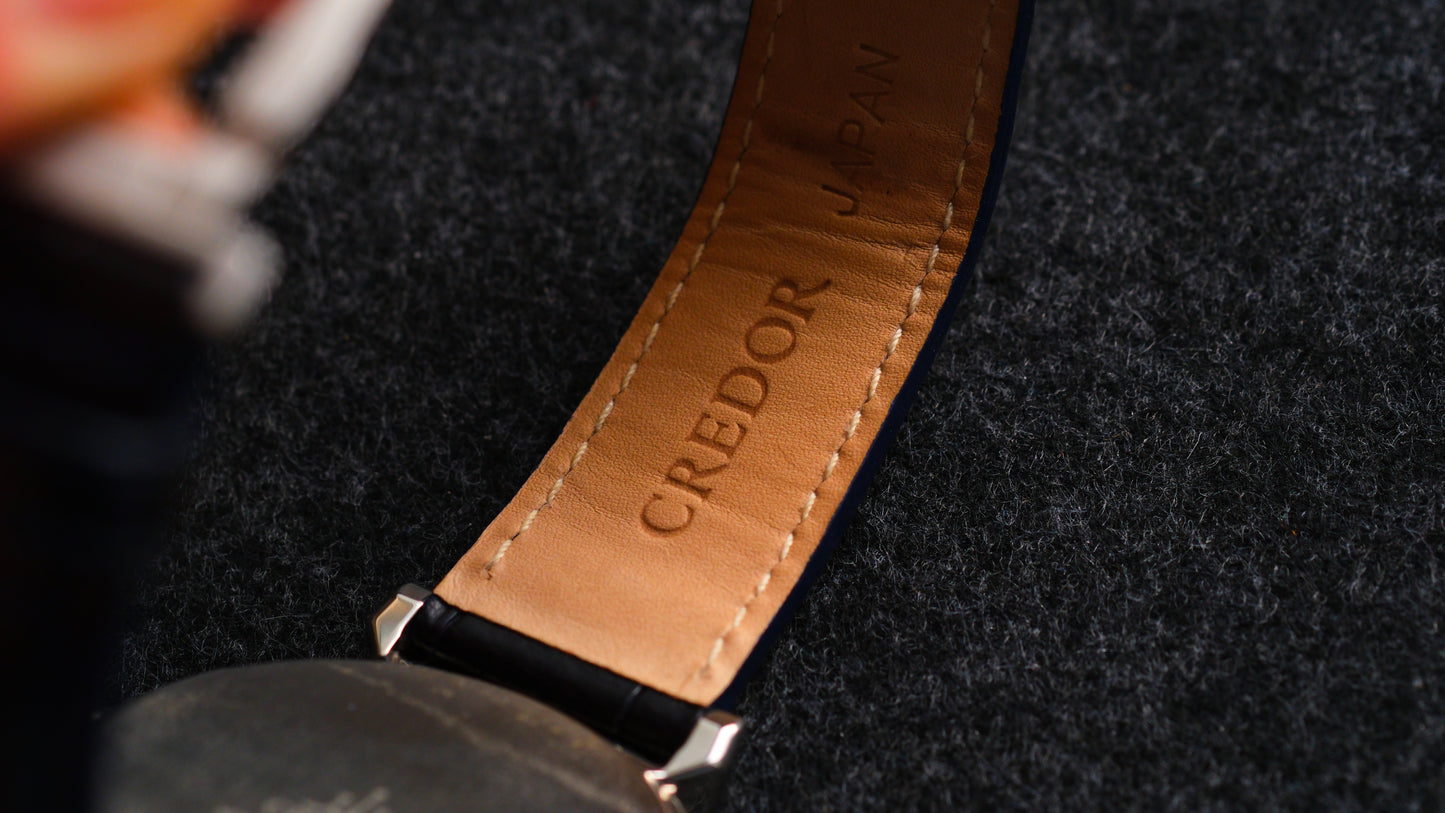 Credor GCAR975 8j81-0AS0 Linealx White Dial Excellent Condition