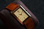 Credor Tank Signo GCAR049 8j81-0AK0 Fabric-textured dial Excellent Condition