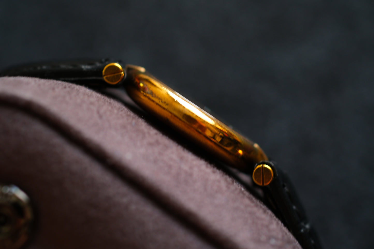 Cartier 1980s Must de Cartier Vendome Two tone Dial Lady