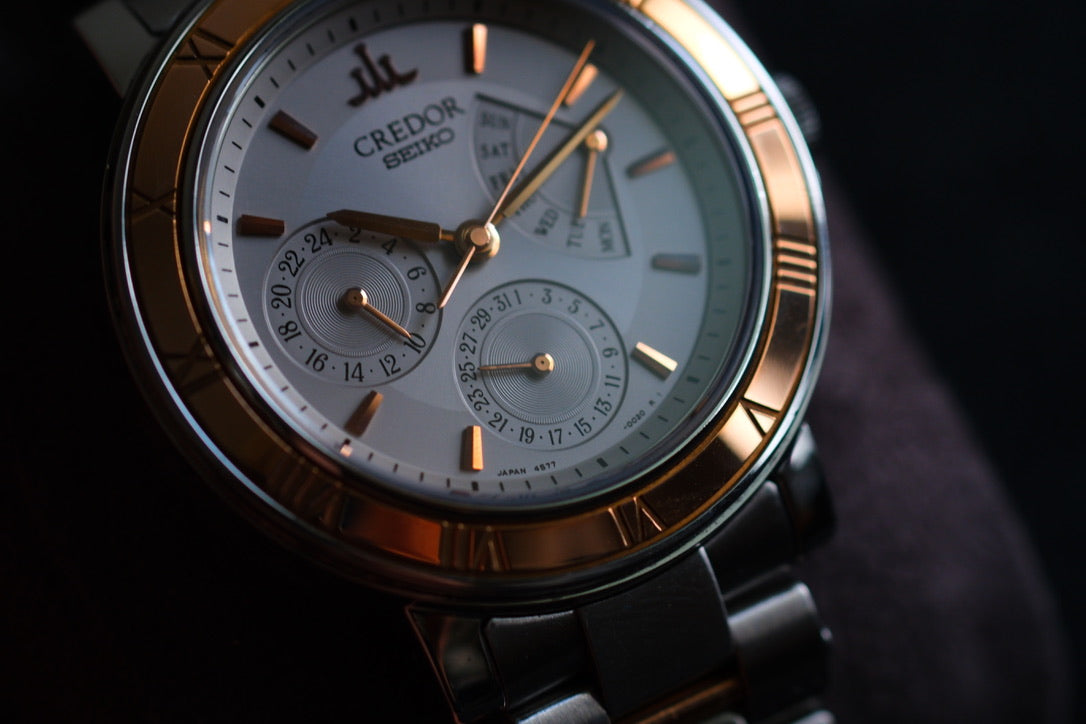 Credor Pacifique GCBG998 4S77-0020 18KG Retrograde Day Date Full box Paper Excellent Condition Full Serviced