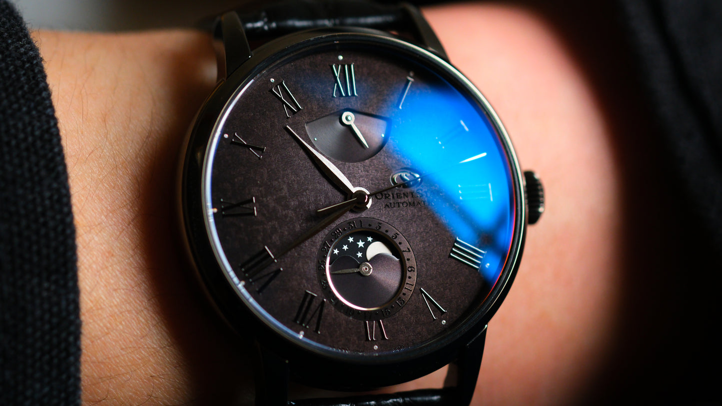 Orient Star  M45 F7 RK-AY0122N Moonphase  Black Dial Limited 60