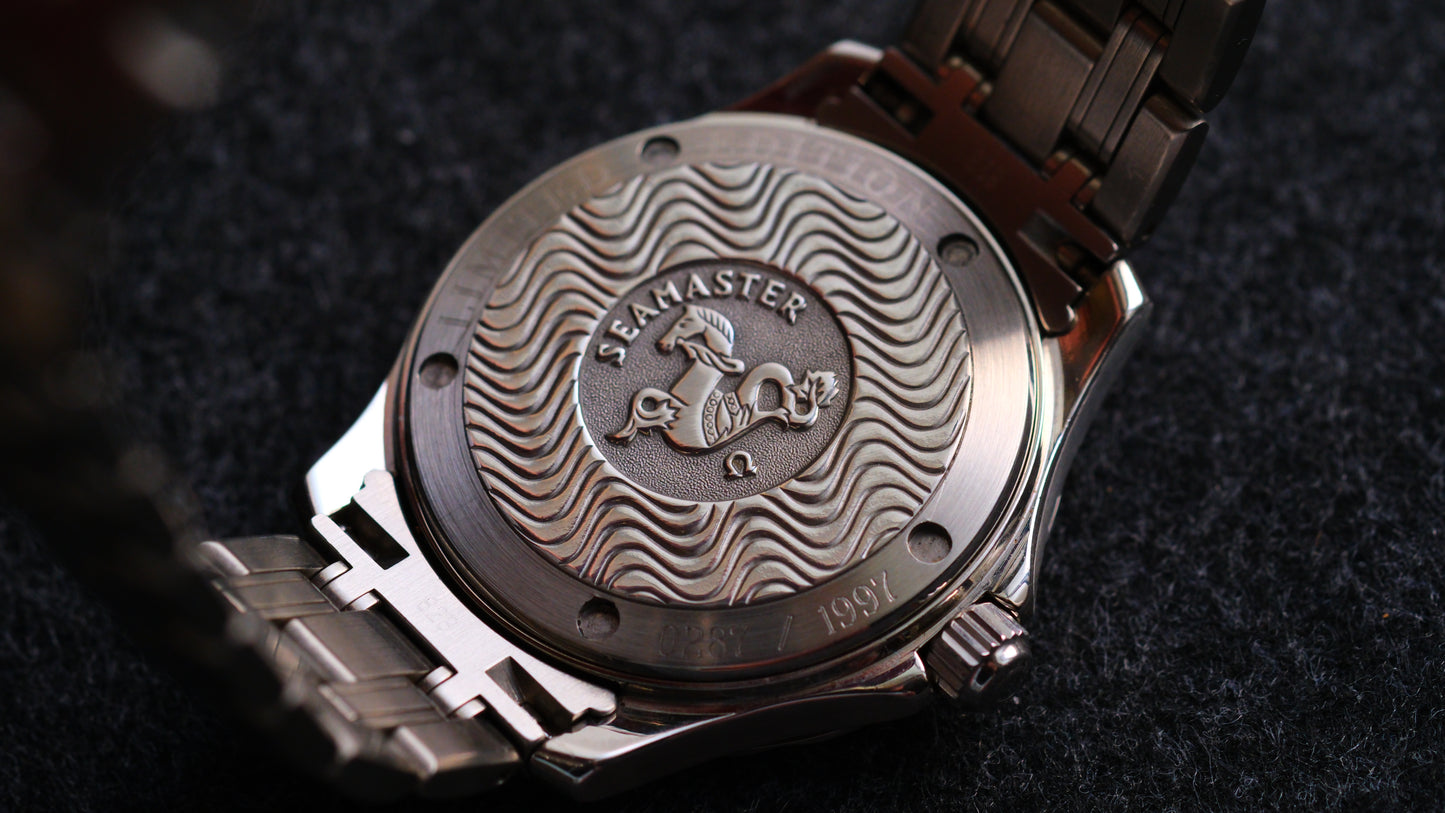 Omega Autoquart Seamaster 200m/666ft 2514.50 Omegamatic Limited Edition #0287 1997 | International Warranty| Excellent Condition