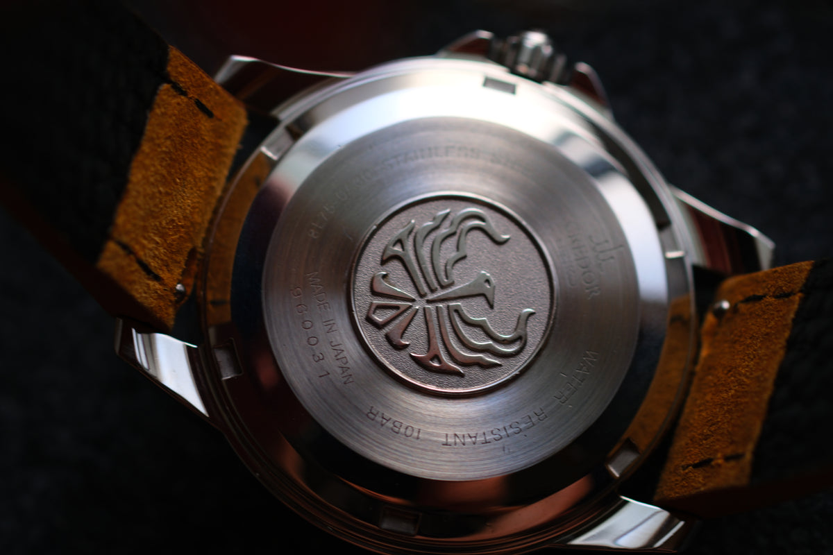 Credor GCBR993 8L75-0A30 Alpinist Black Dial Full Box Paper Serviced by Credor Excellent Condition