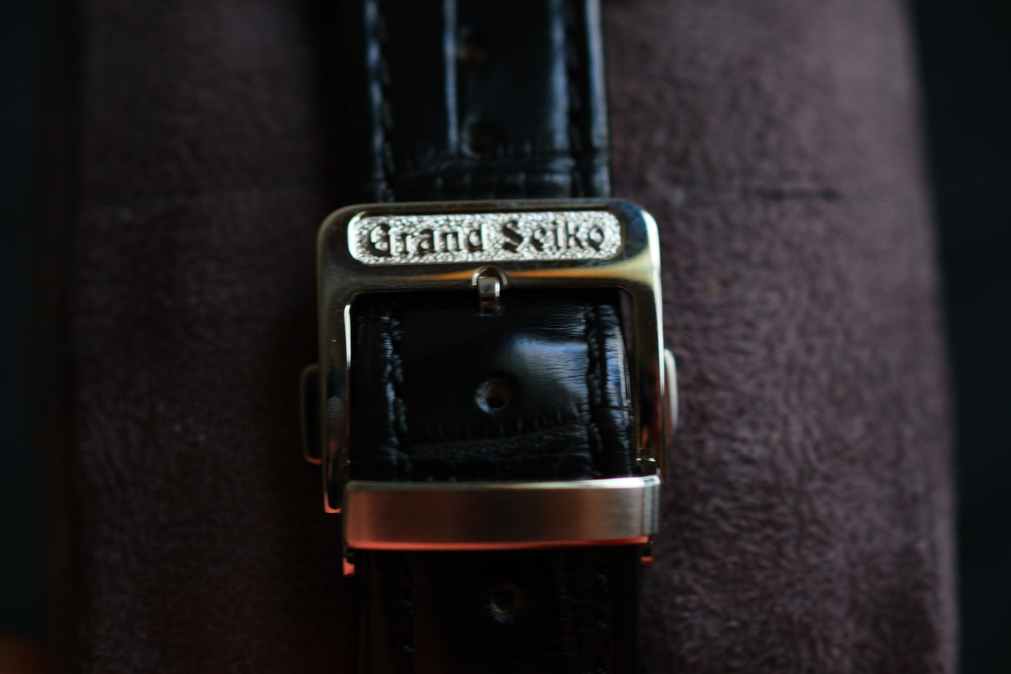 Grand Seiko SBGX295 9F62-0AB0 Discontinued JDM Dark Gray Markers and Hands Excellent Condition Full Box Limited Card