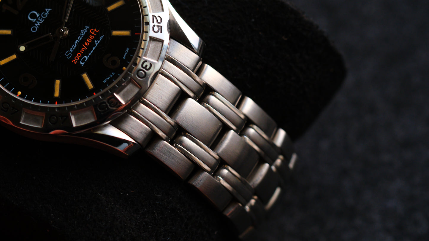 Omega Autoquart Seamaster 200m/666ft 2514.50 Omegamatic Limited Edition #0287 1997 | International Warranty| Excellent Condition