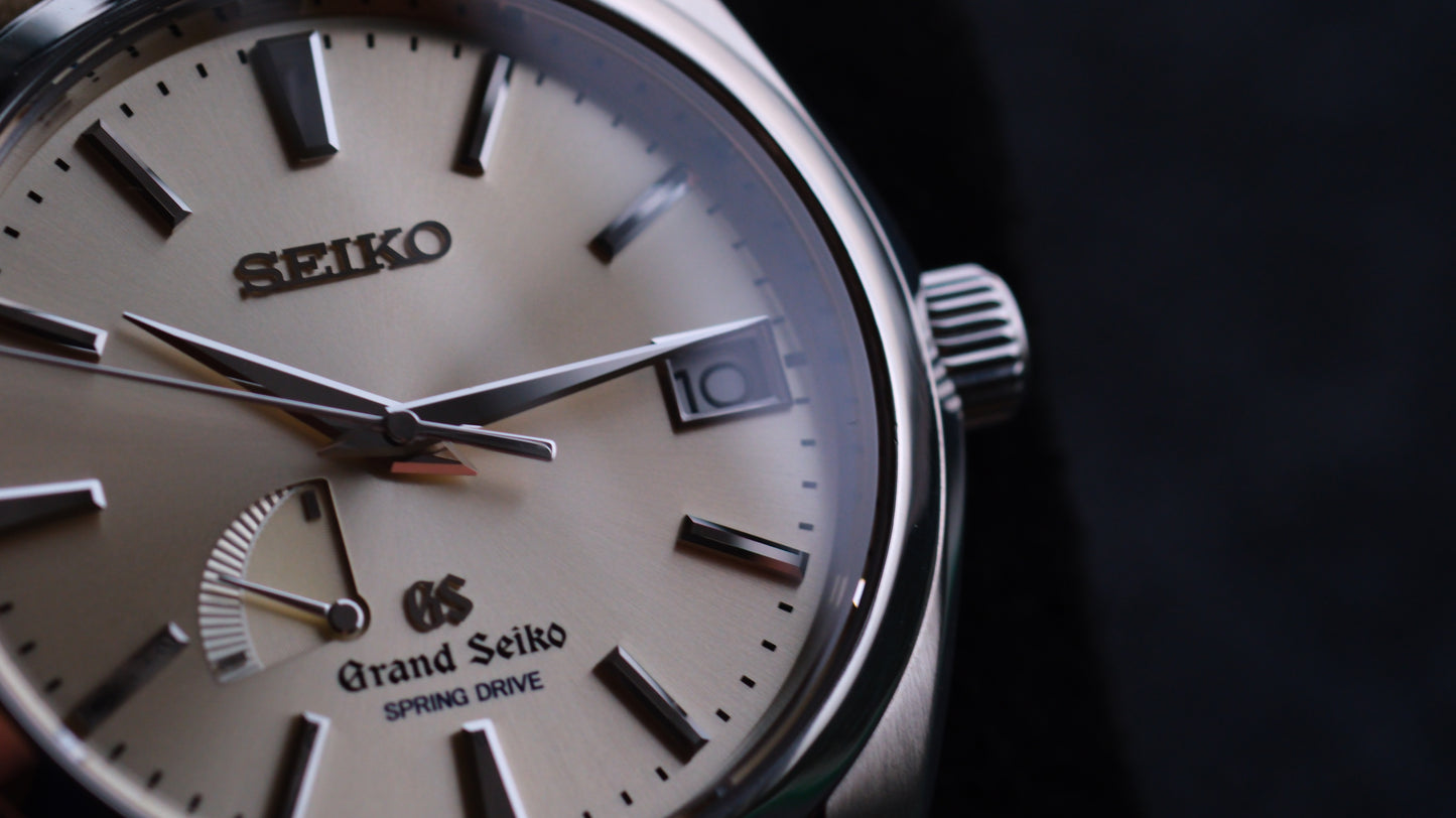 Grand Seiko Spring Drive Champagne Dial SBGA001 | Good Condition