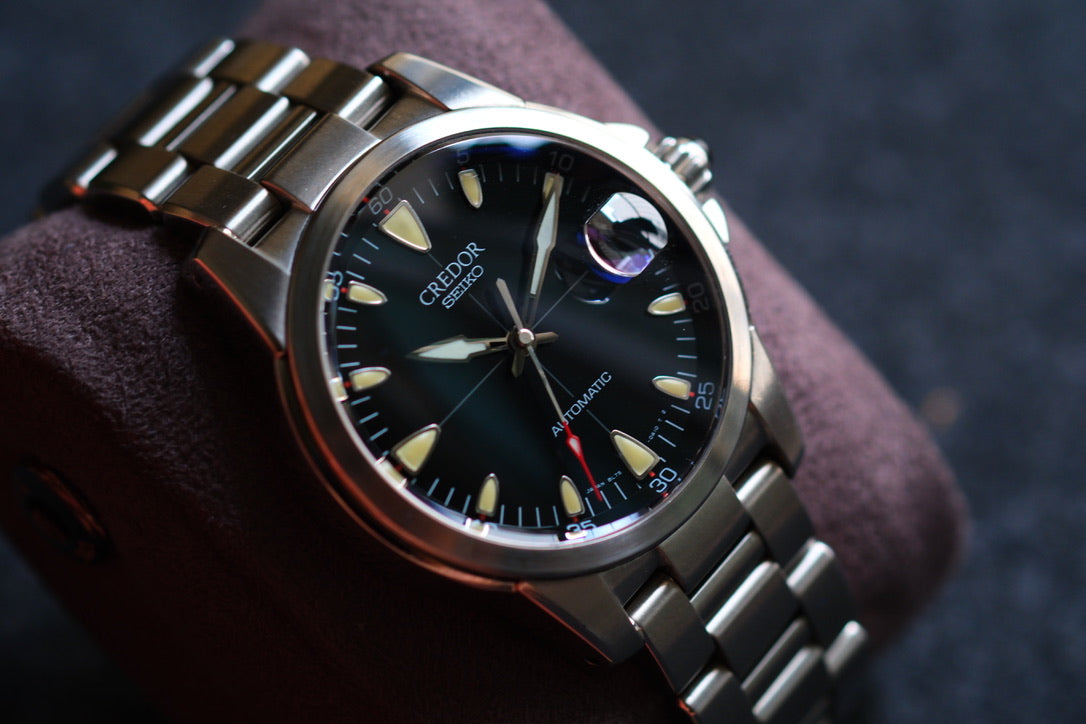 Credor GCBR997 8L75-0A10 Phoenix Black Dial Excellent Condition Manual User Full Serviced
