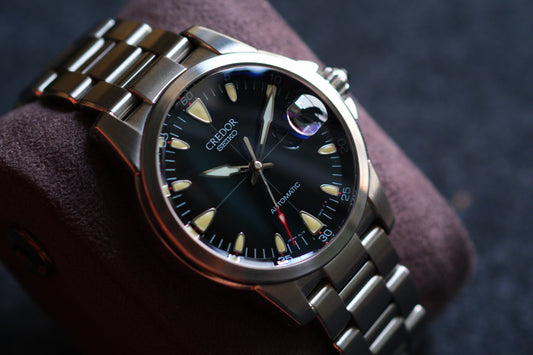 Credor GCBR997 8L75-0A10 Phoenix Black Dial Excellent Condition Manual User Full Serviced