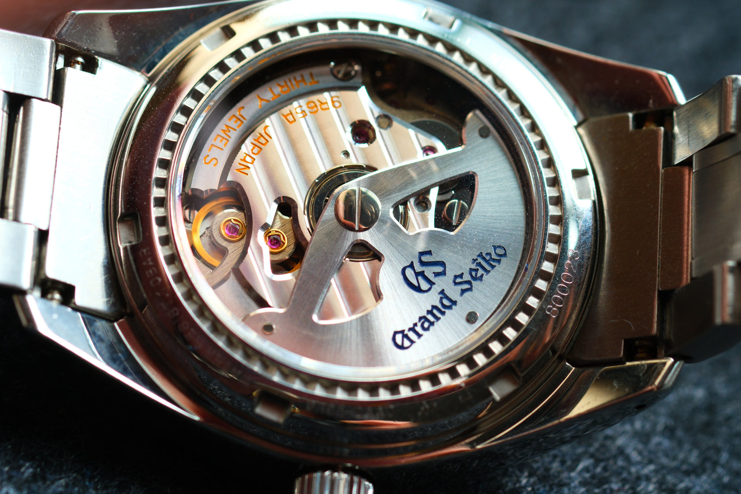 Grand Seiko SBGA001 9R65-00A0 Spring Drive Champagne Dial  | Excellent Condition