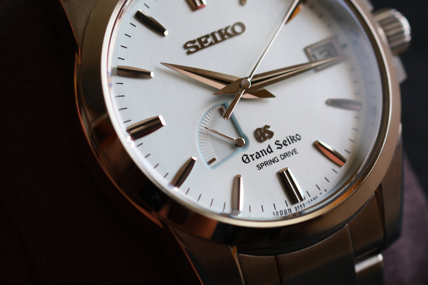 Grand Seiko SBGA015 9R65-0AG0 Spring Drive Ice Blue Dial |Excellent Condition| Full Serviced|