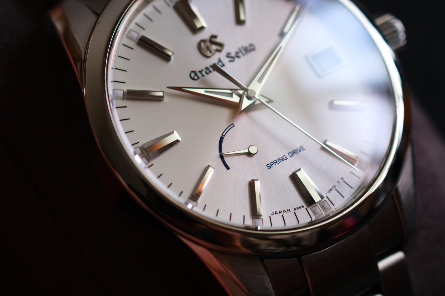Grand Seiko SBGA299 9R65-0BM0 Spring Drive White Dial Serviced Full box Paper Excellent Condition
