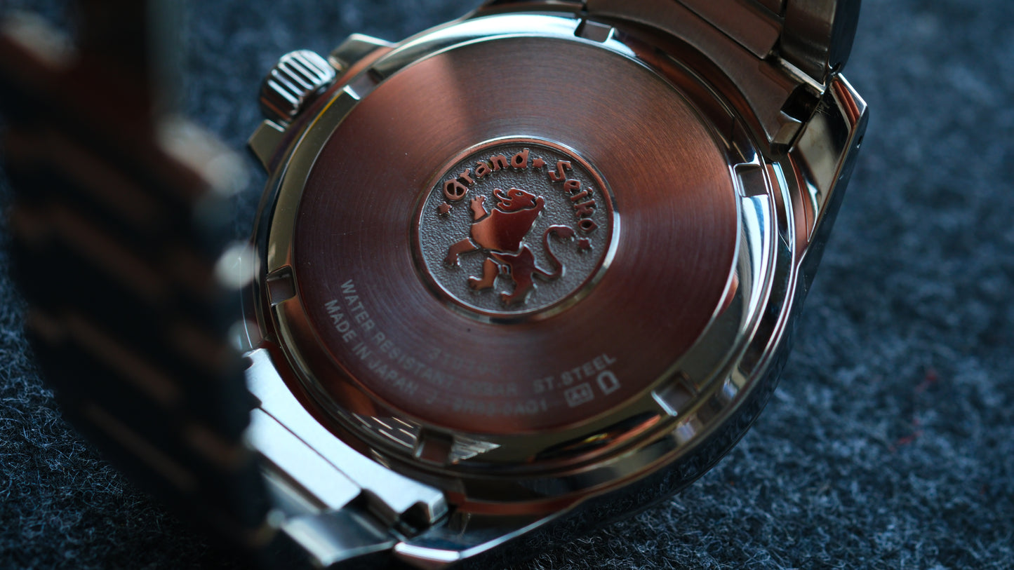 Grand Seiko Spring Drive 9R65-0AG1 Black Dial Excellent Dial Full Serviced