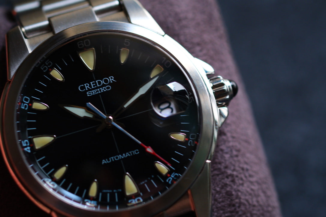 Credor GCBR997 8L75-0A10 Phoenix Black Dial Excellent Condition Manual User Full Serviced