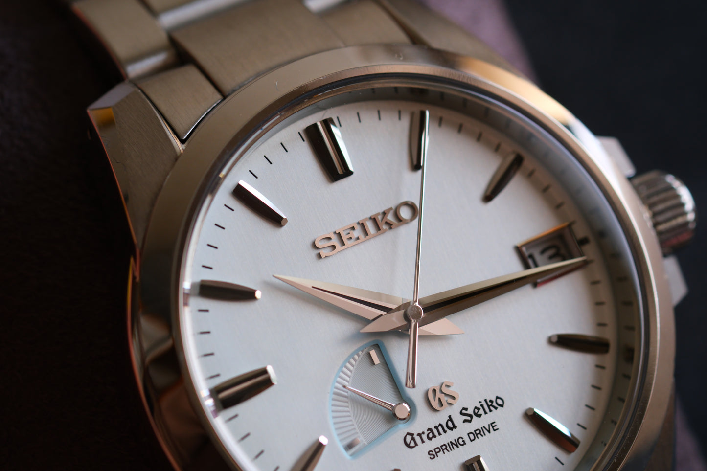 Grand Seiko SBGA015 9R65-0AG0 Spring Drive Ice Blue Dial |Excellent Condition| Full Serviced|