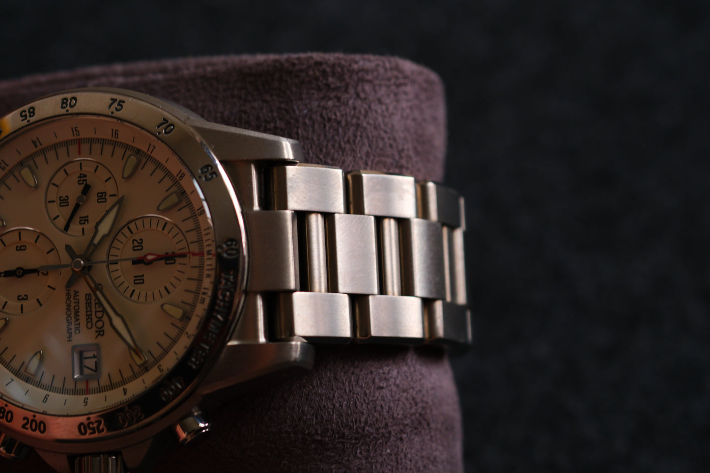 Credor Phoenix GCBP999 Chrnograph  6S78-0A20 Full Titanium Full Serviced Excellent Condition