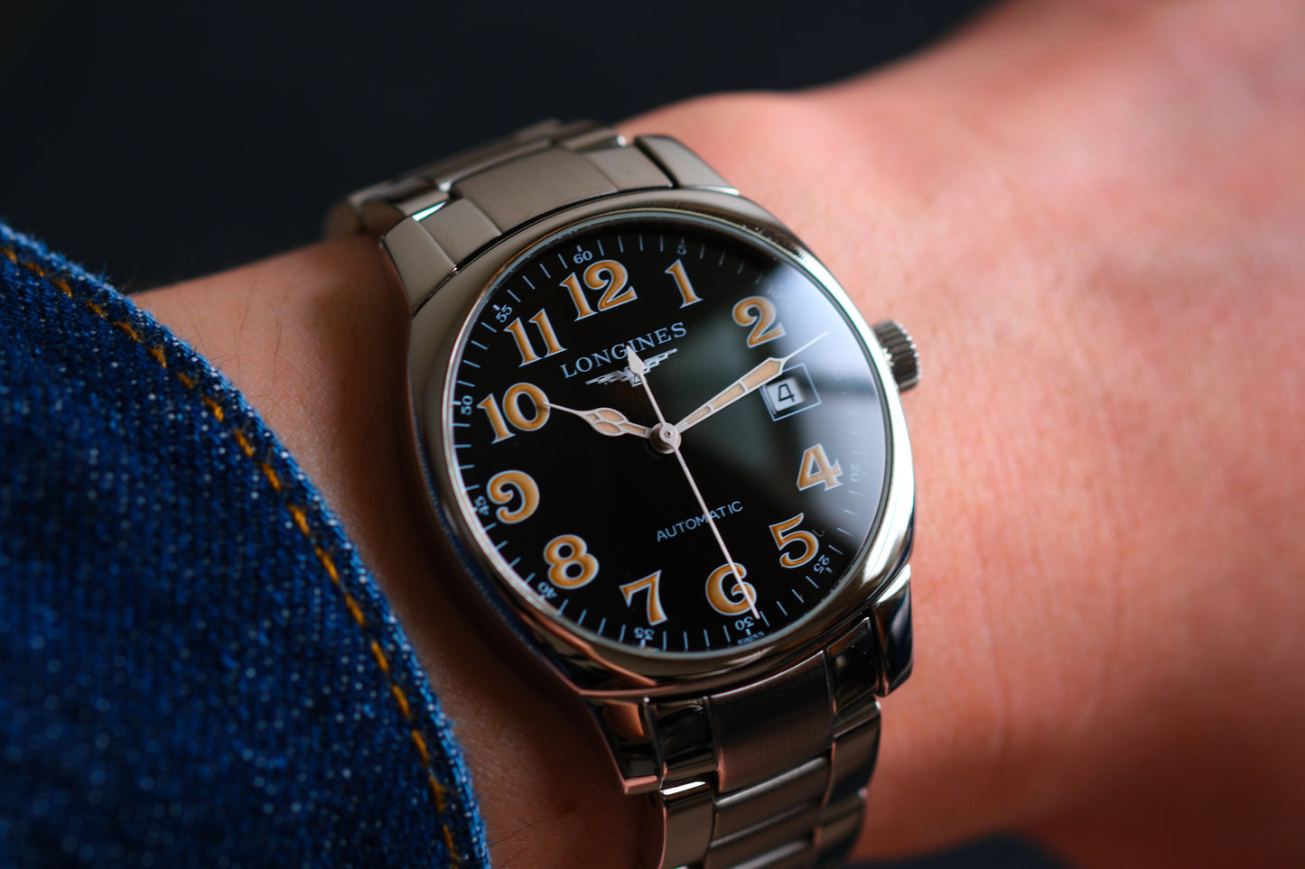 Longines L2.699.4.53.2 Spirit Heritage Automatic Excellent Condition Serviced