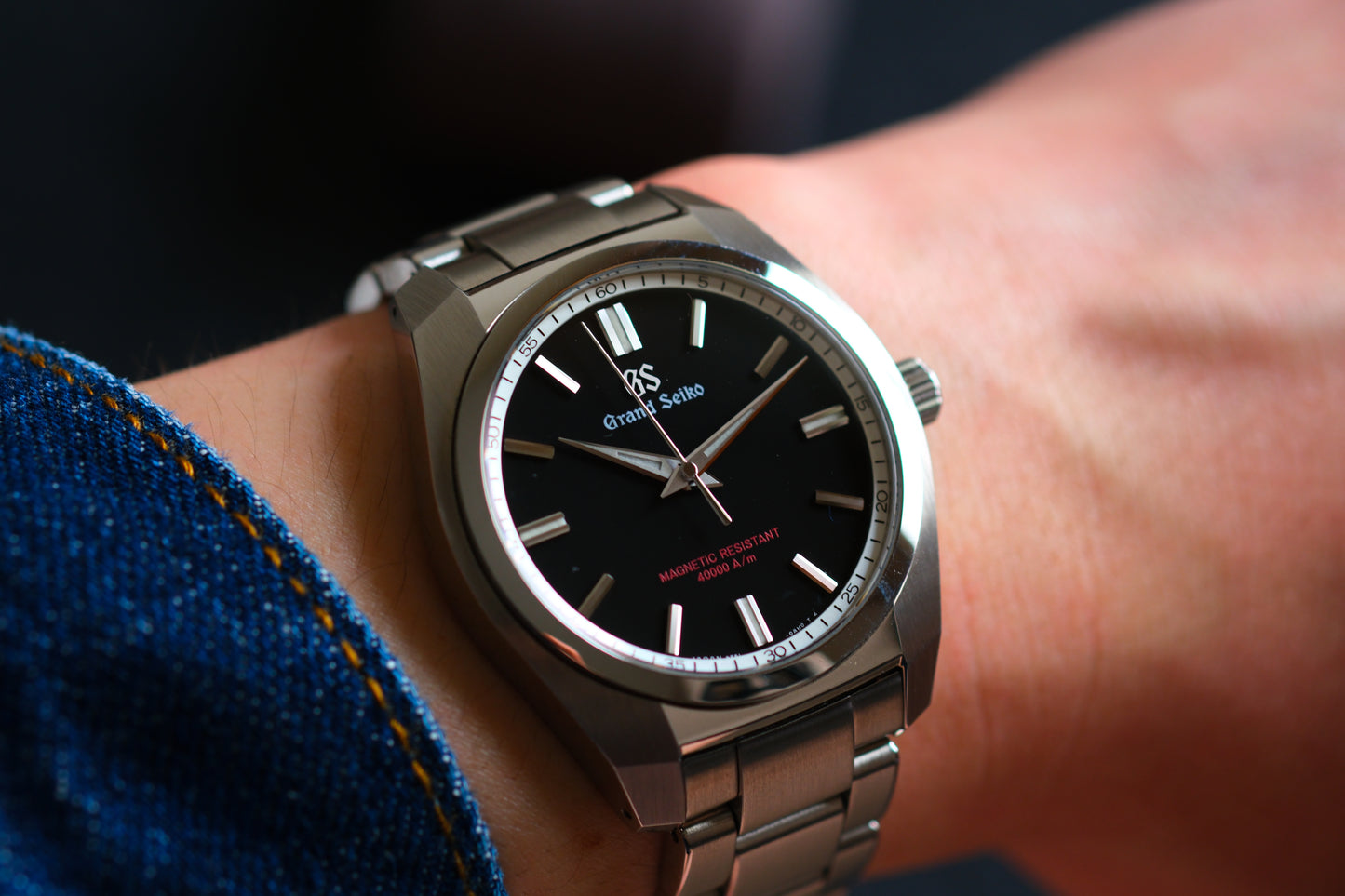 Grand Seiko SBGX293 9F61-0AD0 Sport Watch High Magnetic Resistant Full Box Paper Good Condition