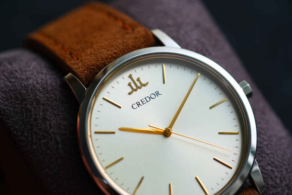 Credor Signo GCAR047 8J81-0AJ0 Dress Watch 36mm 6mm Thin Full Paper Excellent Condition