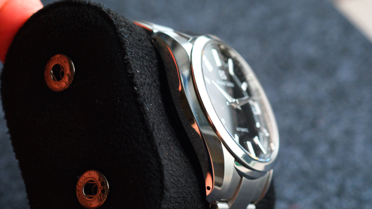 Grand Seiko SBGR309 9S68-00B0 Heritage new GS Logo Version Black Dial Good Condition