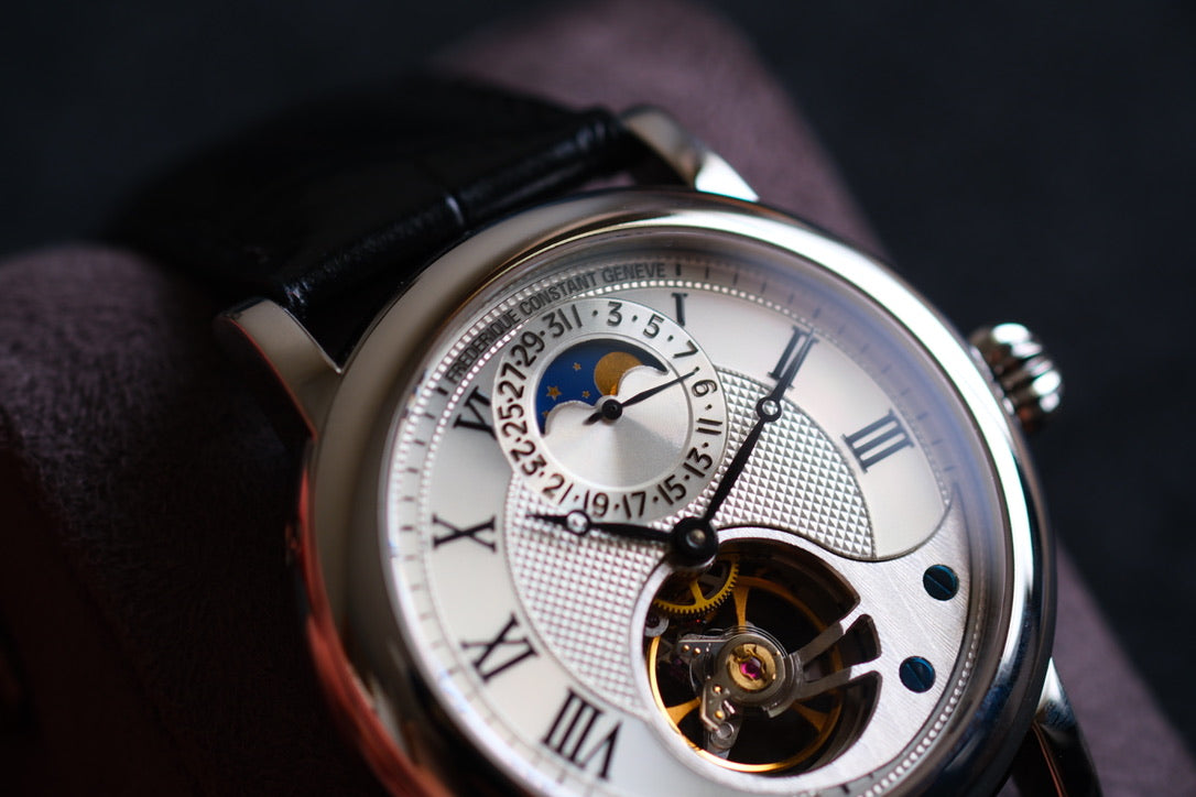 Frederique Constant FC915X4H6 Moonphase Manufactor Limited Edition 888 Pieces Wooden Box| Serviced| Excellent Condition