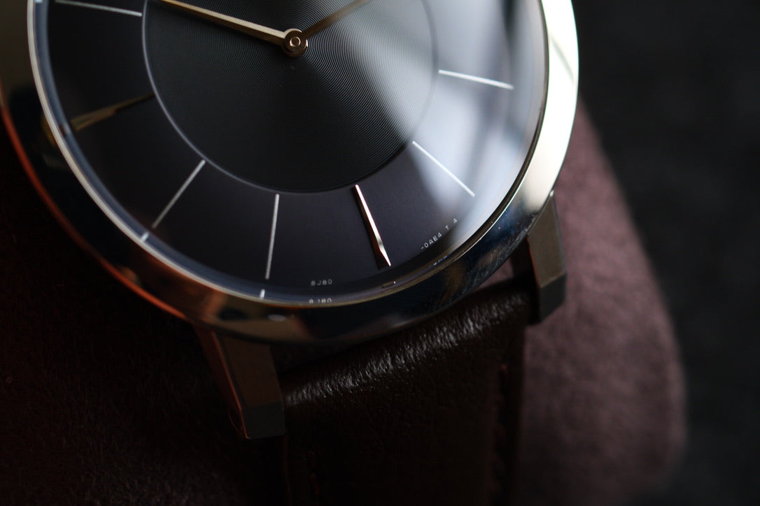Credor Node GCAR987 Quart 8J80-0AD0 Two Tone Black Dial Good Condition