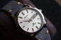 Grand Seiko 9F83-9A00 Quart Double Date Beautifull White Silver Texture Dial Mint Excellent Condition Full Serviced