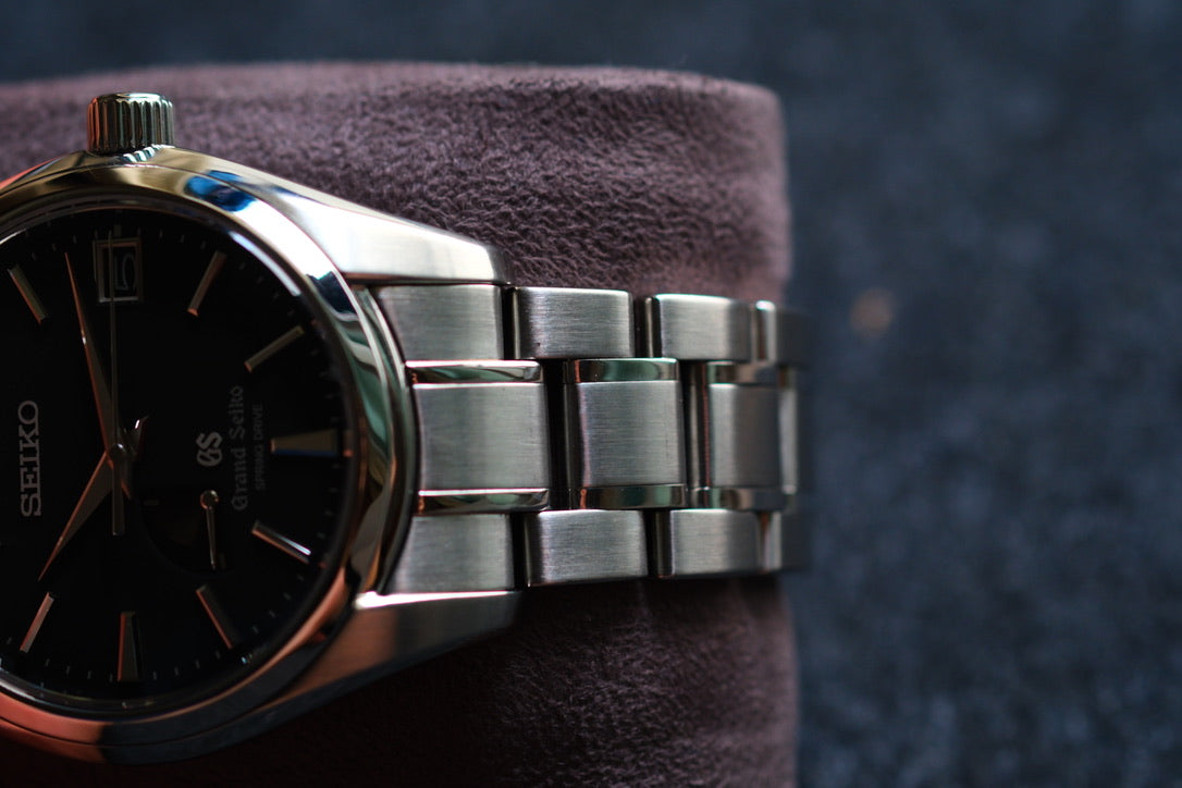 Grand Seiko SBGA003 Spring Drive 9R65-00AA0 Black Dial Excellent Condition