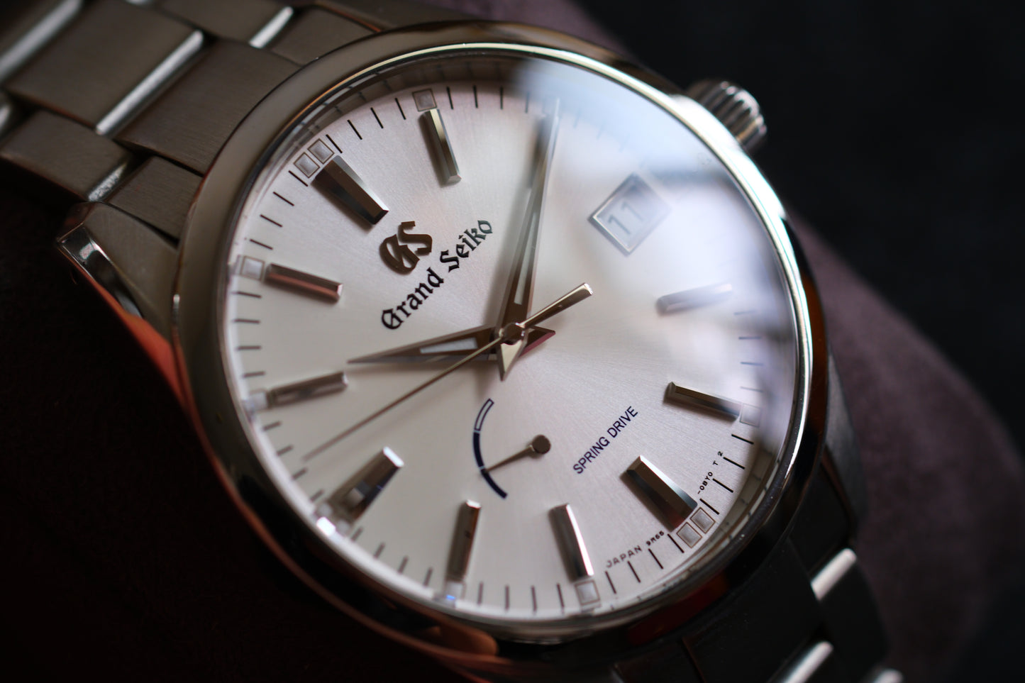 Grand Seiko SBGA299 9R65-0BM0 Spring Drive White Dial Serviced Full box Paper Excellent Condition