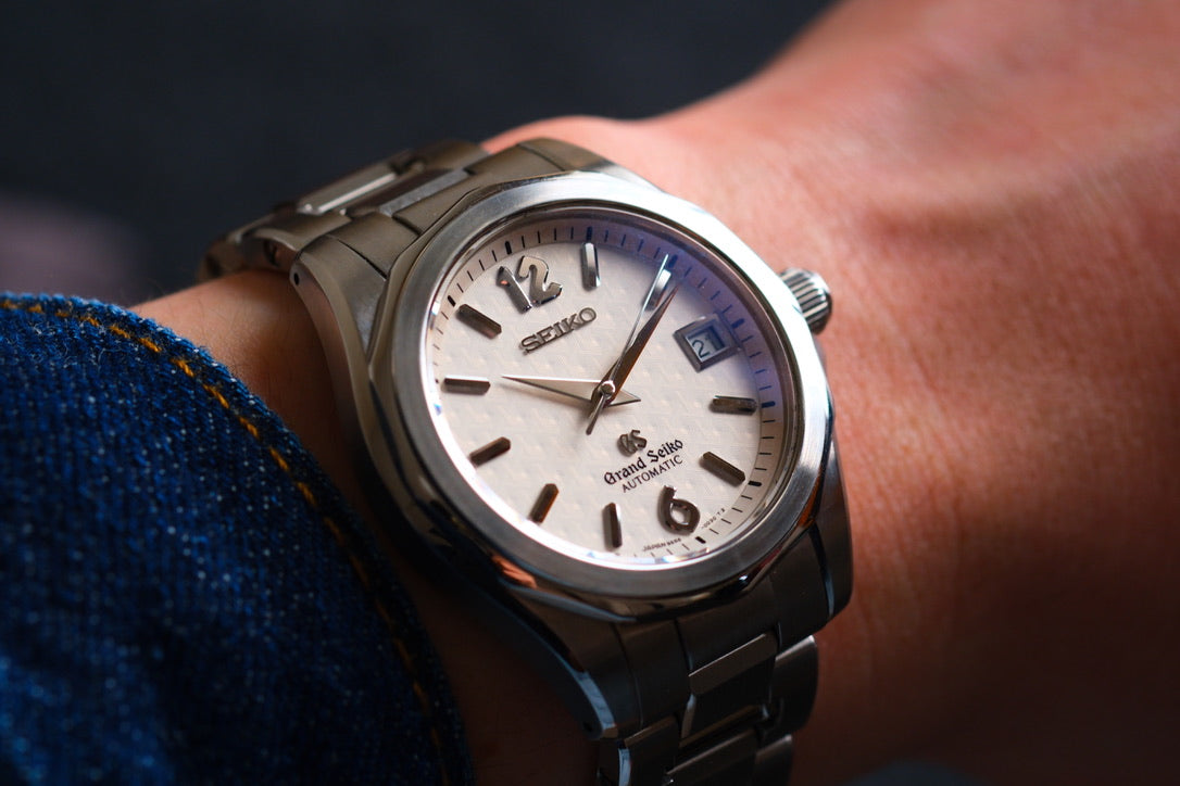 Grand Seiko SBGR017 9S55-0050 White Dial Mechanical Automatic Excellent Condition Full Serviced