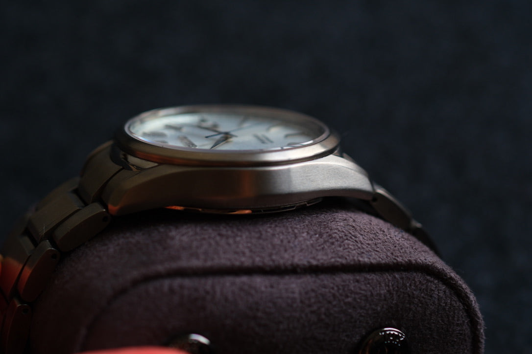Seiko Pressage SARX055 6R15-04A0 Full Titan | Snow Flake Dial| Full Box Paper| Excellent Condition| Serviced