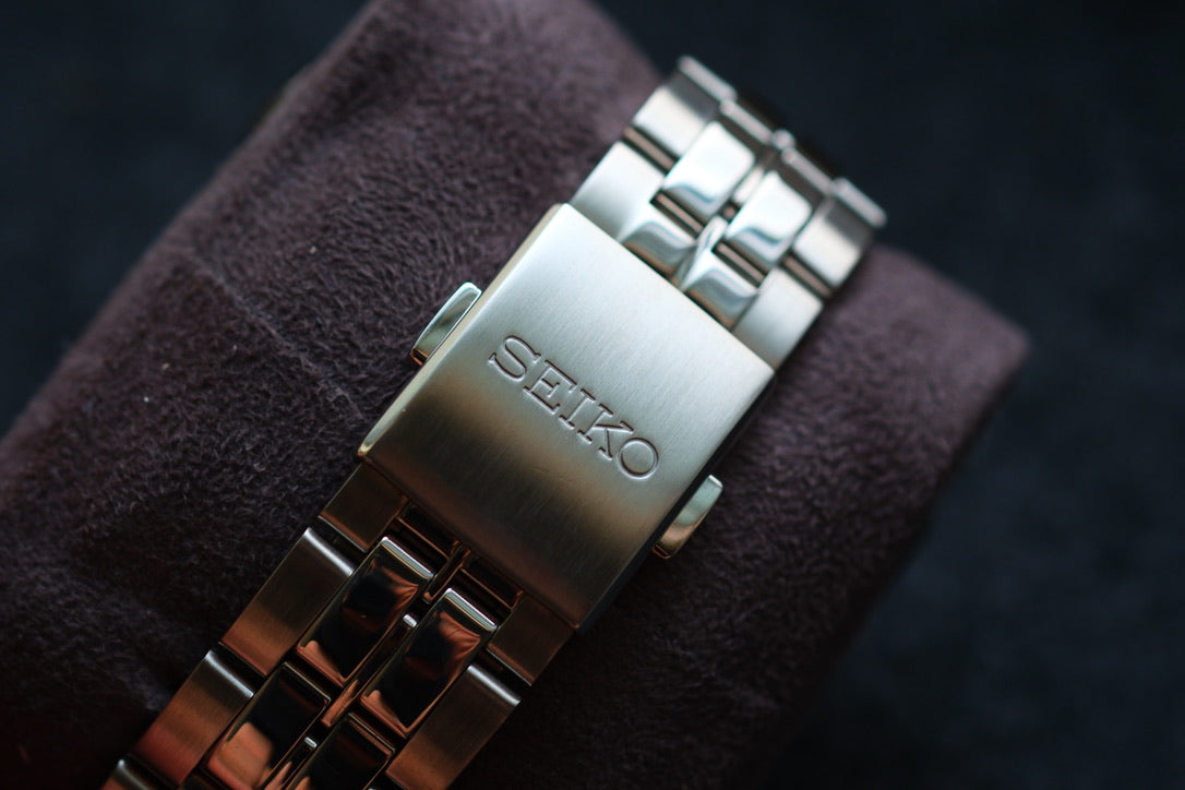 Seiko SARB005 6R15-00D0 Super Rare Orange Dial Sapphire Glass Cut Excellent Condition Serviced