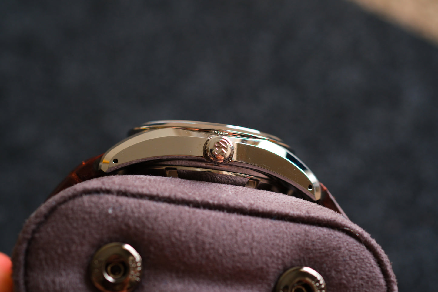 Grand Seiko SBGR289 9S65-00B0 JDM Chocolate Stunning Textured Brown Dial Excellent Condition Full Box Tag Paper