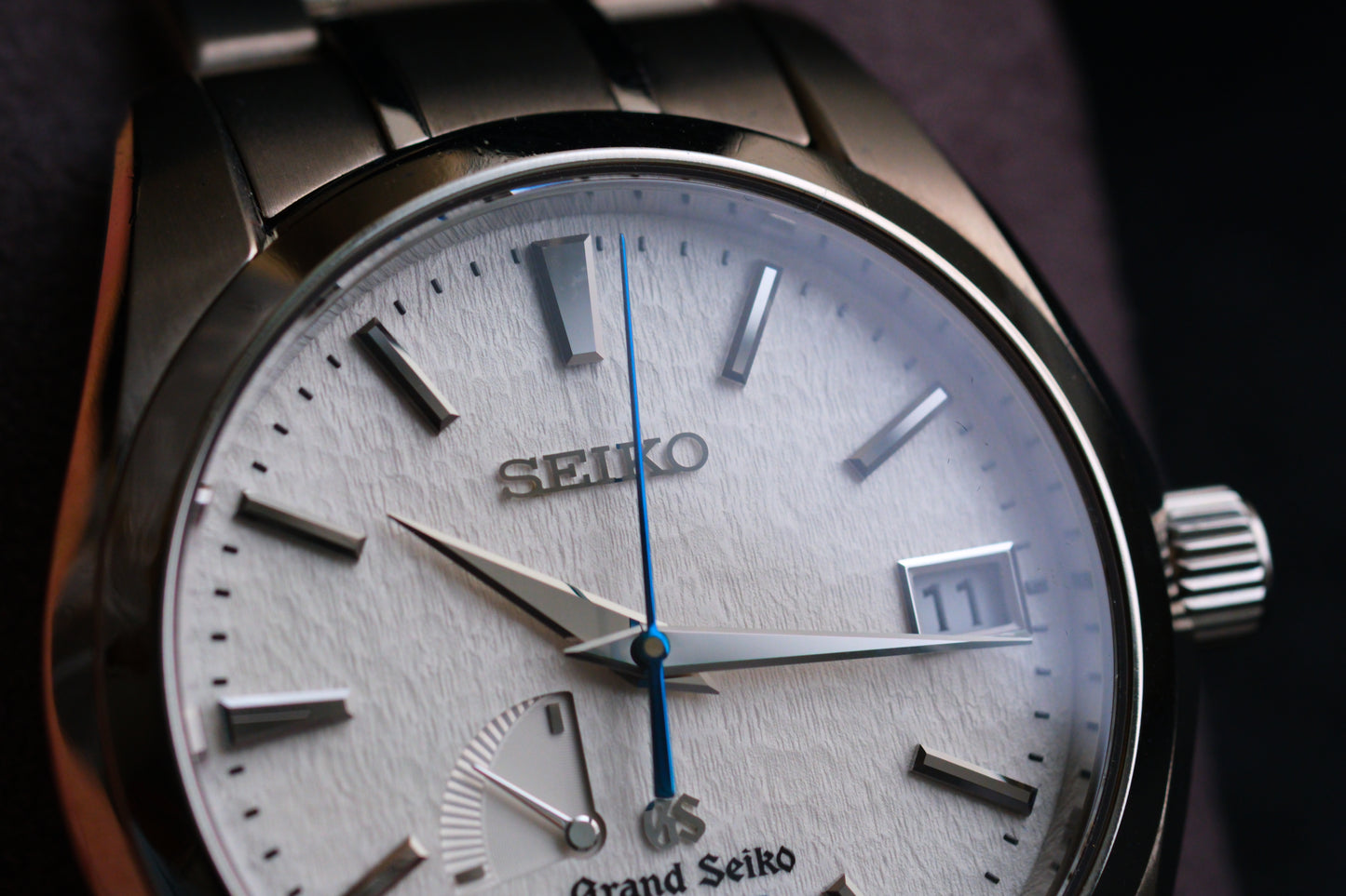 Grand Seiko SBGA011 Spring Drive 9R65-0AE0 Snow Flake Full Box Good Condition